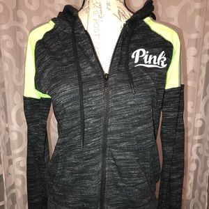 Pink Victoria’s Secret from zip hoodie